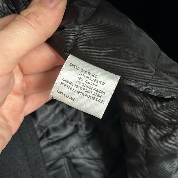 Calvin Klein wool blend pea coat - Picture 4 of 4